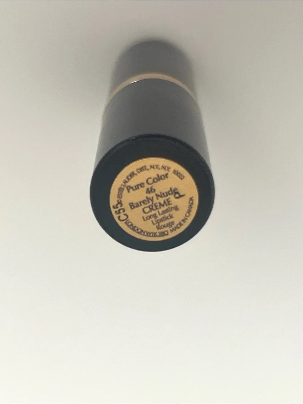 ESTEE LAUDER Pure Color Long Lasting Lipstick #46, Barely Nude Crème